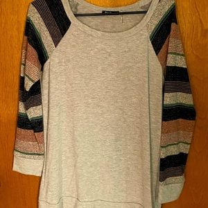 Pink clover long sleeve size m